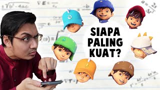 Menurut Sains, Boboiboy Mana Paling Kuat?