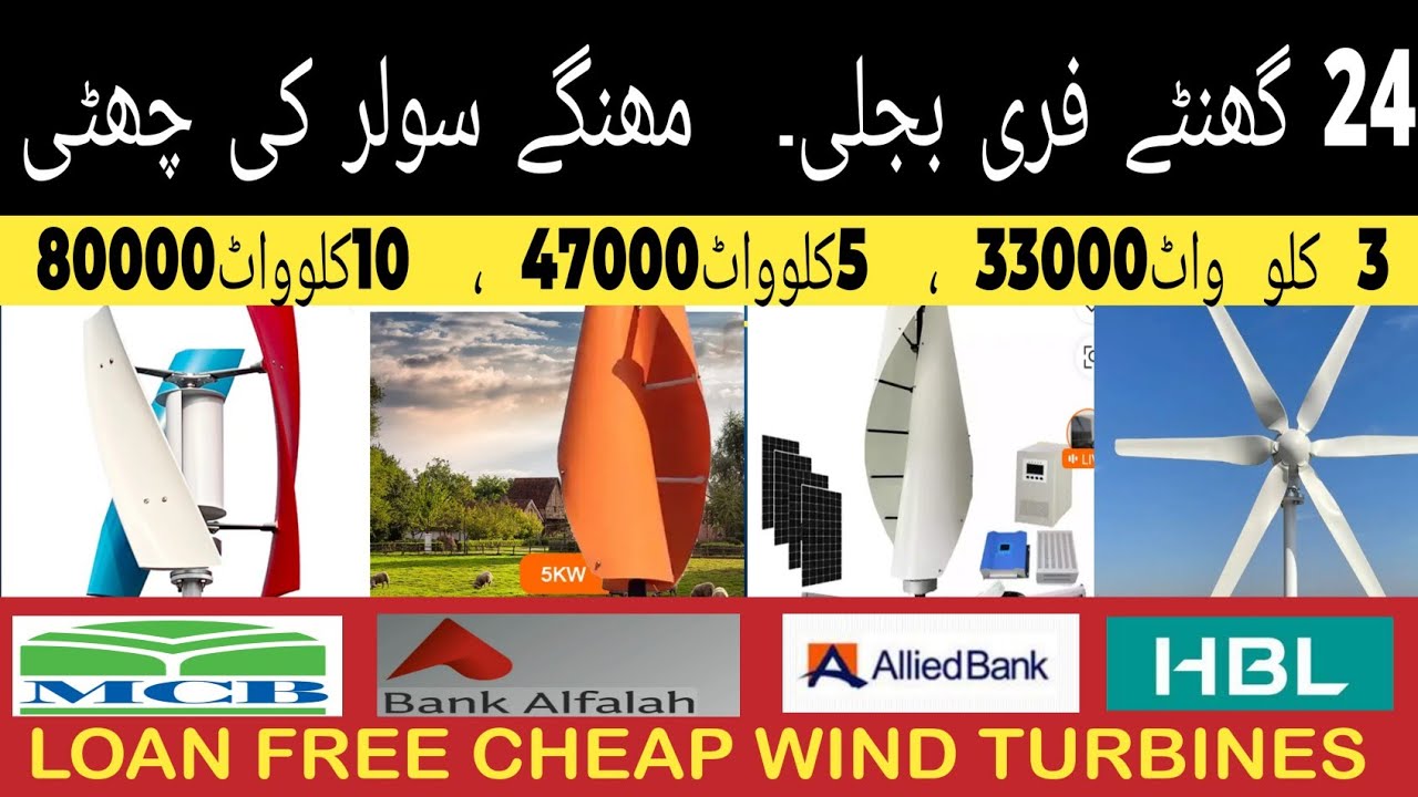 Cheap turbines from china  | 24hrs free bijli  End of Solar Mafia | detail wind speed area wise