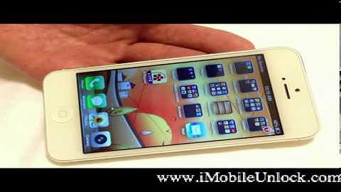 White AT&T iPhone 5 Unlocked at iMobileUnlock.com