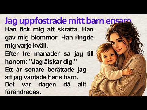 I Raised My Baby Alone 😢 | Learn Swedish Through Story (Swedish A1–A2) | Swedishy Tales