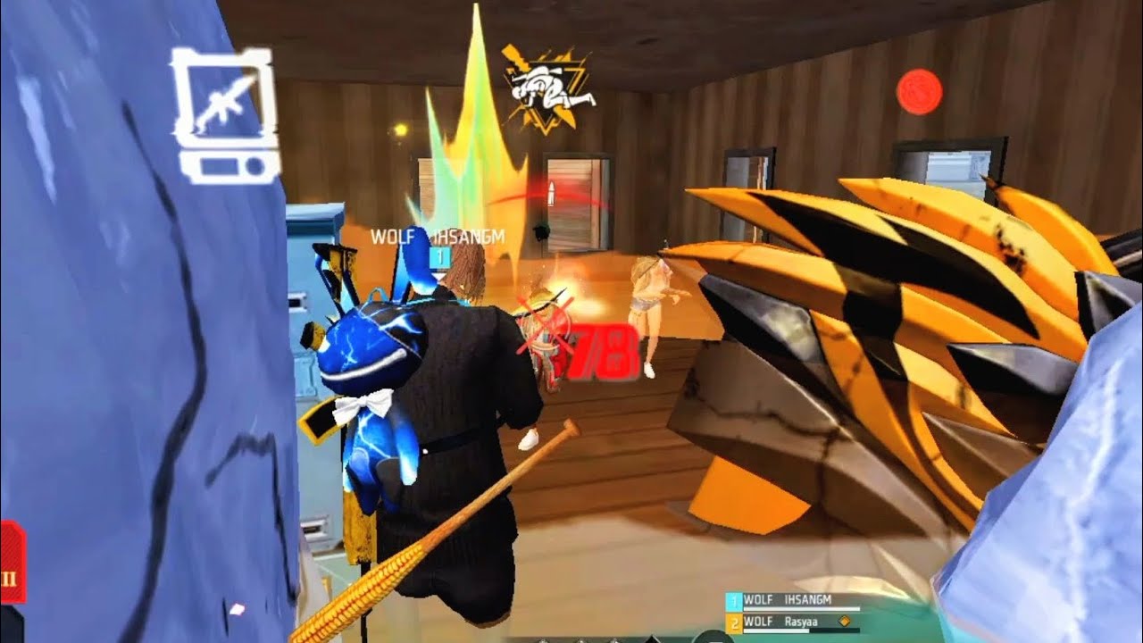 REPLAY FREE FIRE DUO SQUAD DI MODE GUILD WARS SAMPE BOOYAH!!