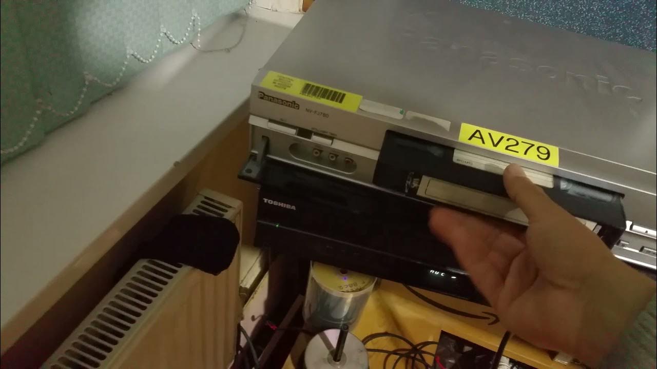 VCR problem tracking lines at top of video image YouTube