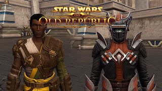 SWTOR New Items - Tython Highlander Armor, Dark Interrogator Armor, M-35 Shadow Mount, Gravity Tunin