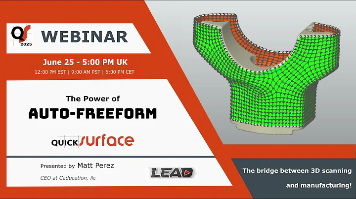 QUICKSURFACE Lite vs Pro: Auto-Freeform Explained | Webinar with Matthew Perez