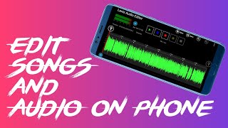 Best Audio editor for Android | Edit Songs and YouTube Audio on Smartphone |  Lexis Audio editor screenshot 5