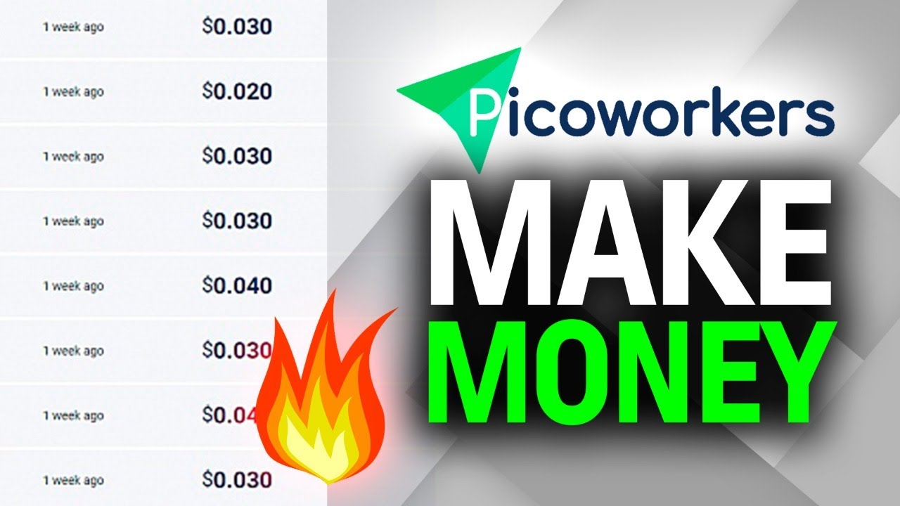 How To Make Money With Picoworkers For Beginners 2024