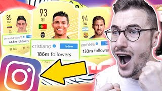 DRAFTUL VEDETELOR DE PE INSTAGRAM in FIFA 20 !!!