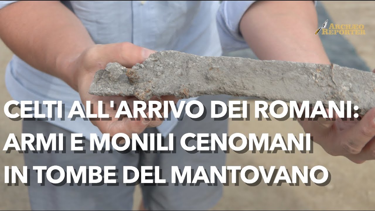 Armi e monili dei Celti all'arrivo dei Romani: scoperta necropoli dell'Età del Ferro a Casalromano