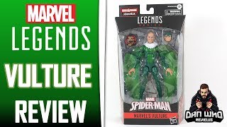 Marvel legends vulture demogoblin baf wave action figure review