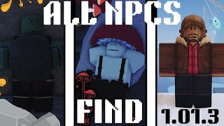 Roblox | 🦈FISCH🦈 | How to Find ALL NPC'S!! (Yes Literally Everyone)