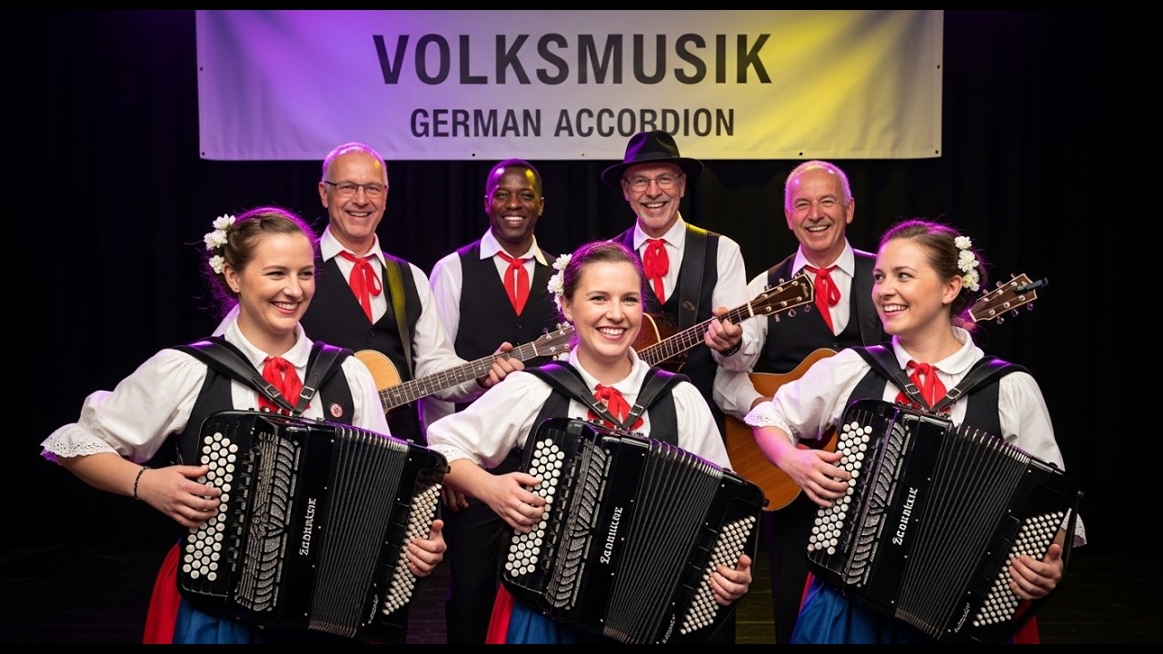 Volksmusik Instrumental Playlist – Alpine Folk Accordion Music Mix