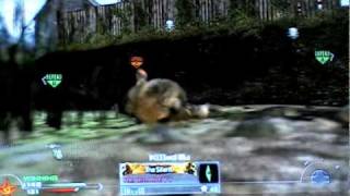 Modern Warfare 2 Luckiest Grenade Kill Through Fence Crack