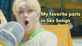 My favorite parts in Straykids songs||#straykids