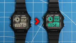 How to Color Mod Your Casio AE1200 in 11 Minutes (Royale Mod Tutorial)