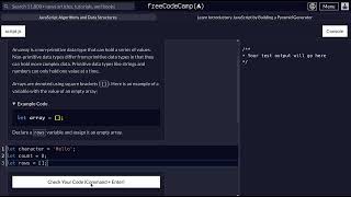 FreeCodeCamp - JavaScript Data Structures and Algorithms - Step 18 of 118 - Pyramid Generator
