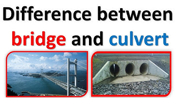 Difference between bridge and culvert |define bridge | what is Culverts