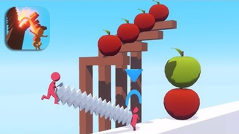 Slice Twins. All Levels Gameplay Android, iOS #asmr