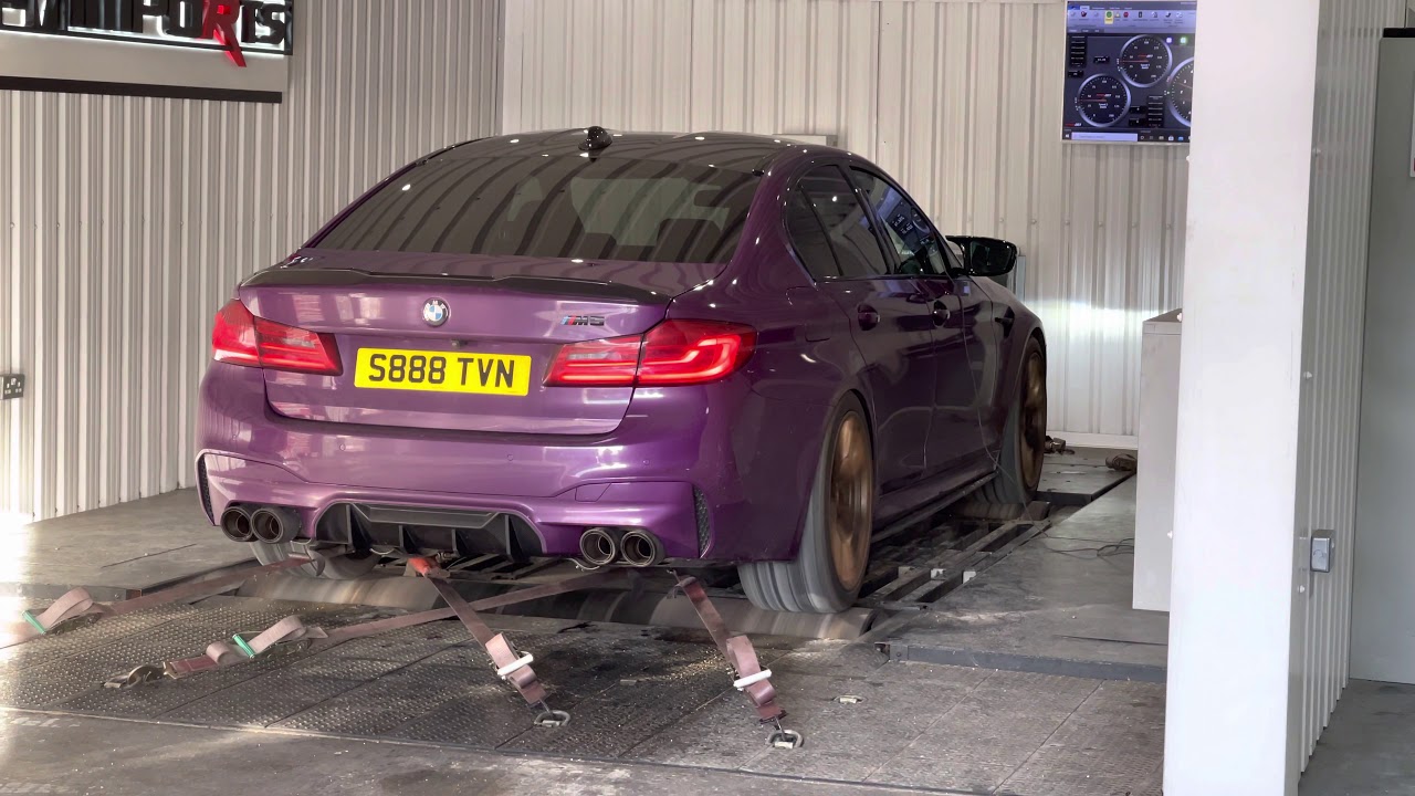 Bootmod3 Stage 1 93 Tune on my 2018 BMW F90 M5 - YouTube