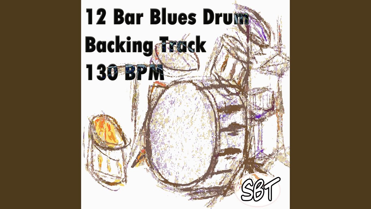12 Bar Blues Drum Backing Track in Gb - YouTube