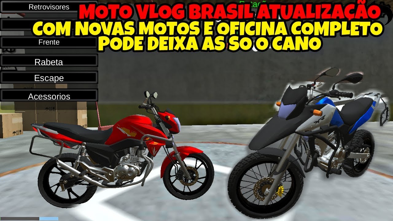Moto Vlog Brasil 2 – Novo Jogo de Motos para Celular