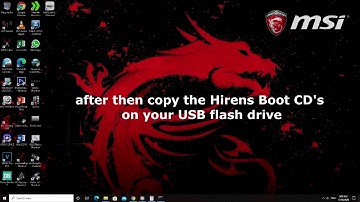 Windows Log in Password recover using Hirens Boot CD
