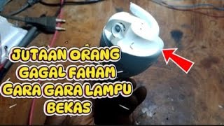 Watch out, don't throw away used lamps #howtoservicelamps