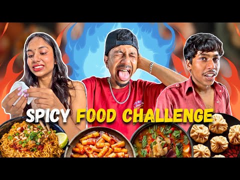 Spicy Food Challenge 🔥 