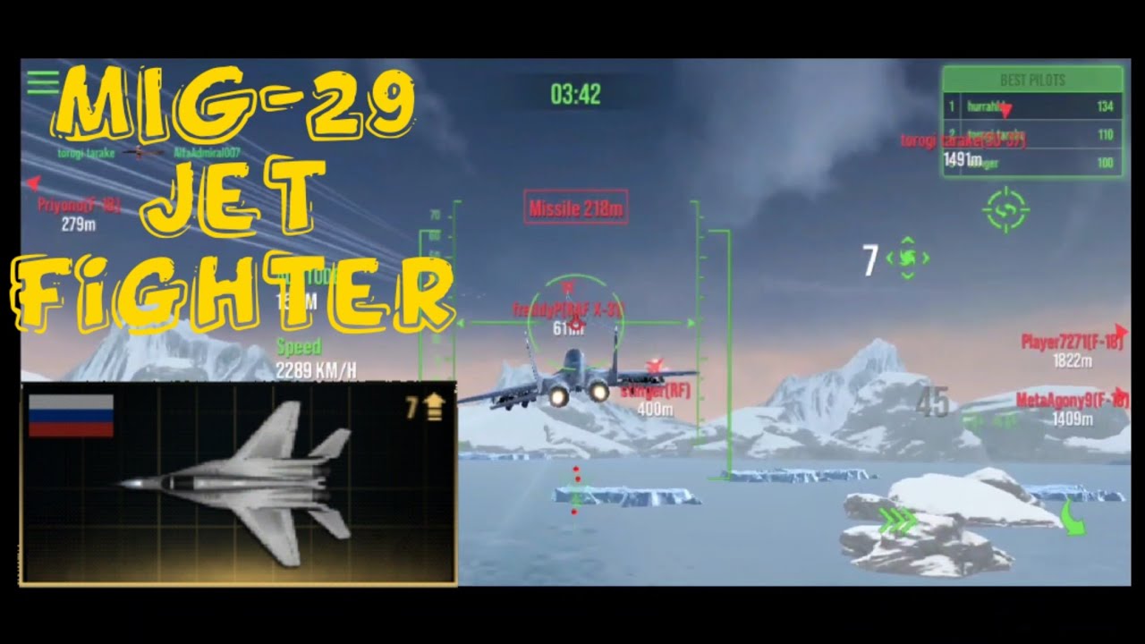 Modern Warplanes Gameplay | mi9 | MW: Sky Fighters PvP Jet Warefare