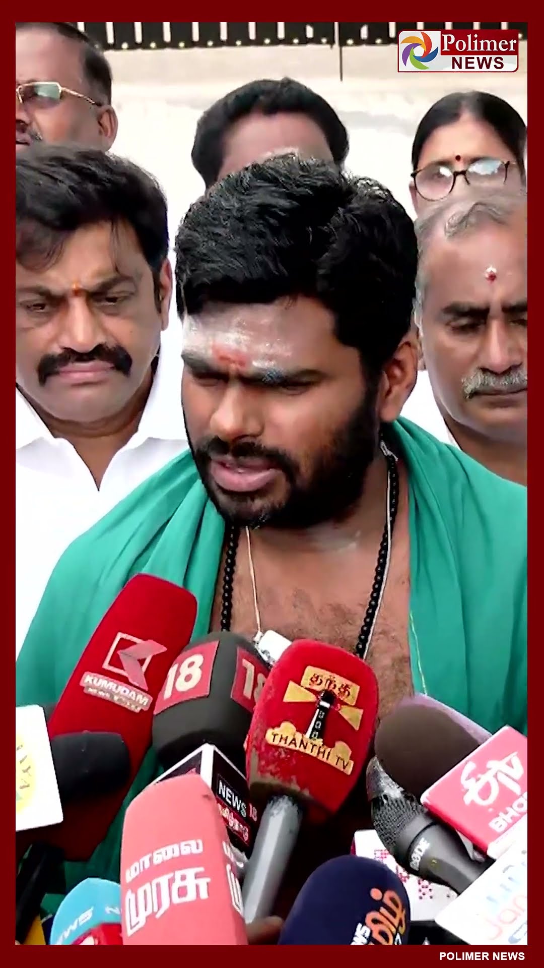 சபதத்தை நிறைவு செய்த பின் அண்ணாமலை சொன்ன அந்த வார்த்தை #shorts