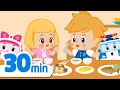 Chew your Food│Healthy Eating Habtis Songs│30 Min│Robocar POLI Good Habits Song│POLI - Nursery Rhym