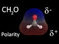 Polarity and Structure of CH2O