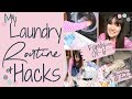 LAUNDRY ROUTINES TIPS & HACKS FOR A BIG FAMILY UK | MUMMY OF FOUR LAUNDRY ROUTINE | HOW I DO WASHING