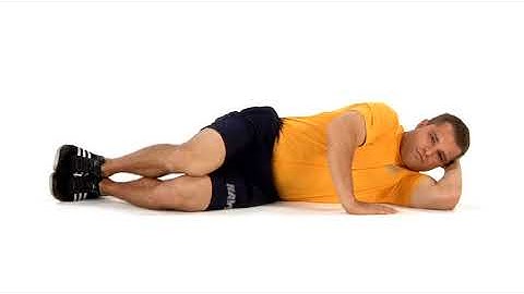 NAVY FITNESS - Hip External Rotation - Sidelying