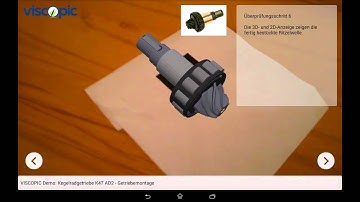 Markerbased Augmented Reality Assembly Tutorial