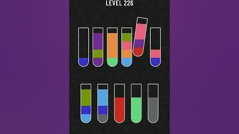 Water Sort Puzzle Level 226 | Level 226