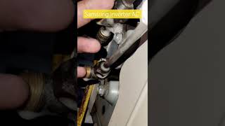 Samsung inverter AC leakage 🌹🍂🛠️#karam_husen_vlogX#electrical #electronic #viralvideo#shortvideo
