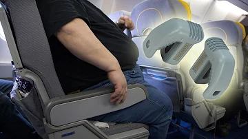 Fight over Knee Defender anti-reclining seat lock grounds flight - Air rage over seats compilation
