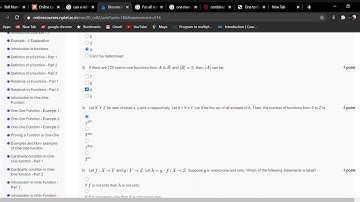 Discrete mathematics week 5 solution, NPTEL 2020