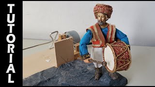 TUTORIAL: The drummer in motion  DIY mechanical nativity scene ⚙The band  part 1