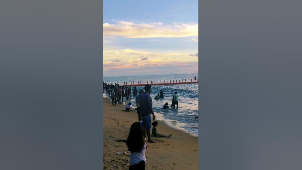 Kuzhupilly Beach Floating Bridge #vypin #kochi #kerala - YouTube