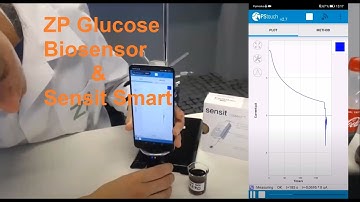 Demonstration - ZP Glucose Biosensor with PalmSens Sensit Smart