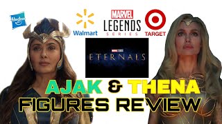 Hasbro Marvel Legends ETERNALS - WalMart & Target Exclusive - Ajak & Thena Figures Review