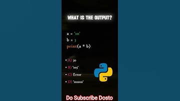 Python quiz time. #coding #programming #python #education #quiz #trending #shorts