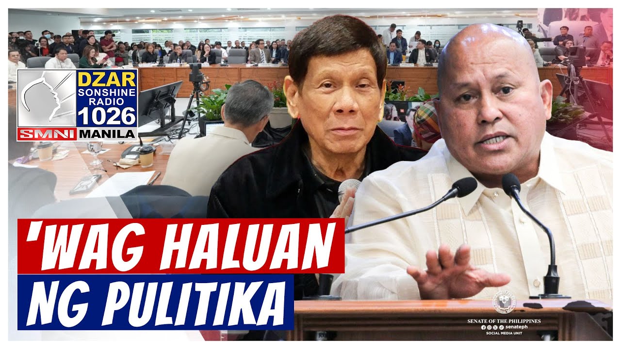 'Wag haluan ng pulitika — Sen. Bato sa nais ilihis ang flood control probe sa Duterte Admin