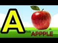 A for apple b for ball c for cat | ABCD song | ABCDE | A for apple | Abc Rhymes | Phonics song |