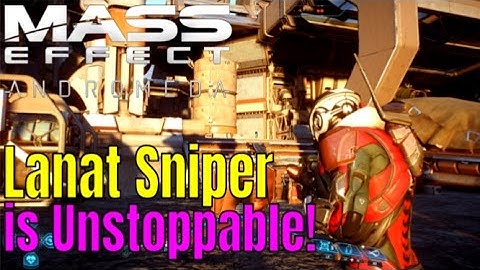 MASS EFFECT: ANDROMEDA - Multiplayer| Using the LANAT Sniper in a SILVER Match/This Gun is EPIC!