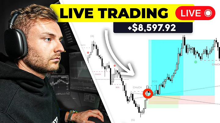 LIVE DAY TRADING - How I Profit $8,597 Risking $1k [10x Strategy]