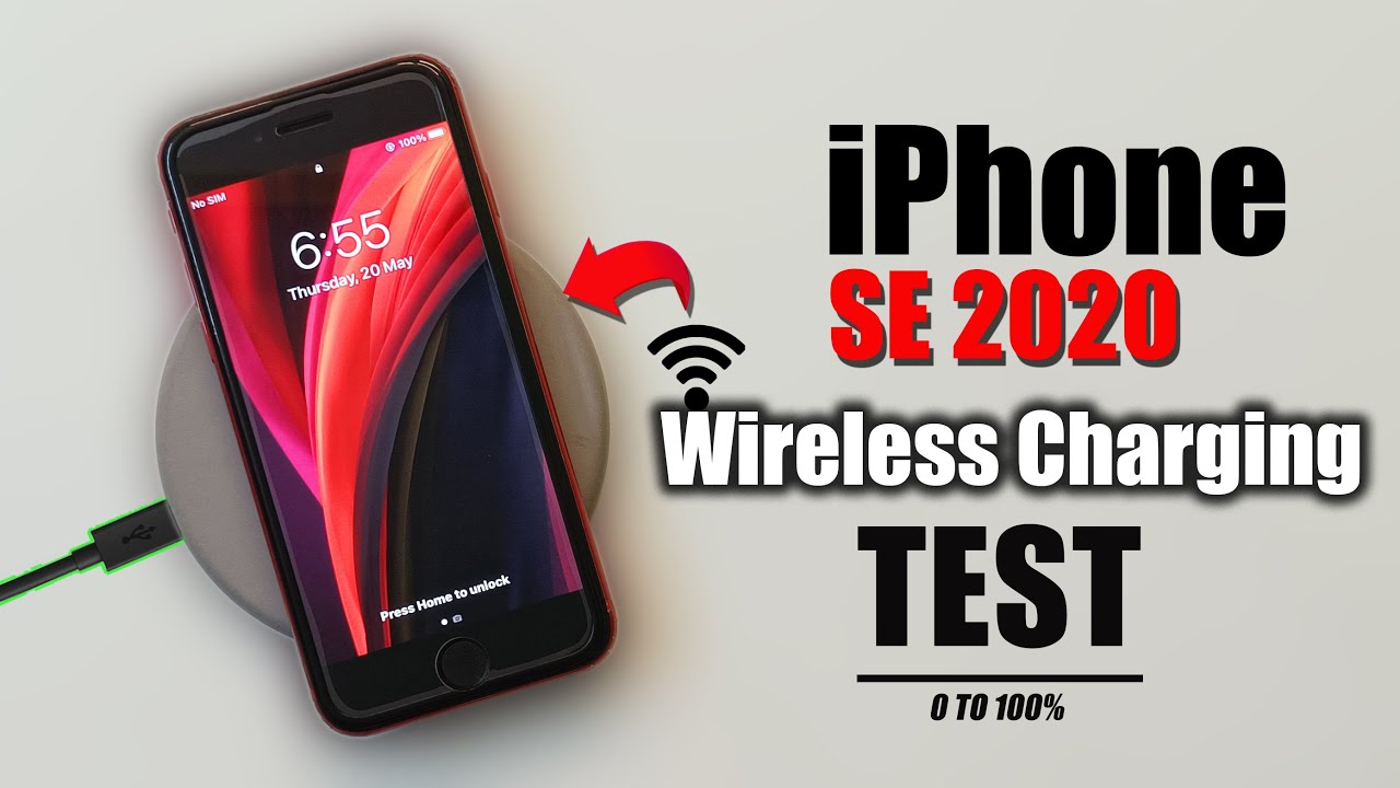 iphone se 2020 wireless charging test 🔥🔥 | iphone se 2020 wireless  charging time? 👊👊 - YouTube
