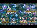 ALL STAR SKINS GAMEPLAY LING PHARSA & FREE YU ZHONG| ALPHA EPIC SKIN| MARTIS EPIC SKIN| HANZO SL