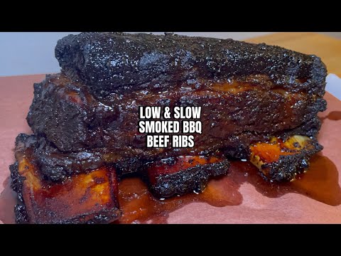 Low & Slow Smoked Beef Short Ribs